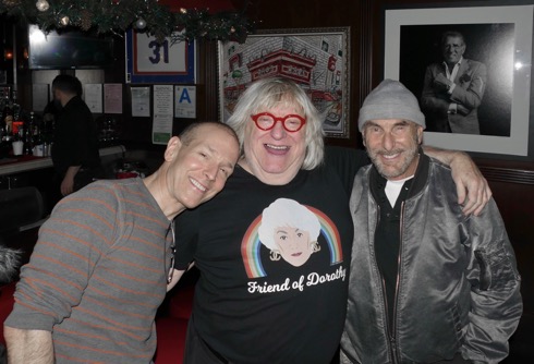 with Bruce Vilanch, Joel Thurm, Hollywood 2019