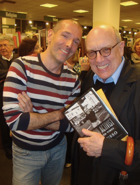 with Mart Crowley, New York 2011