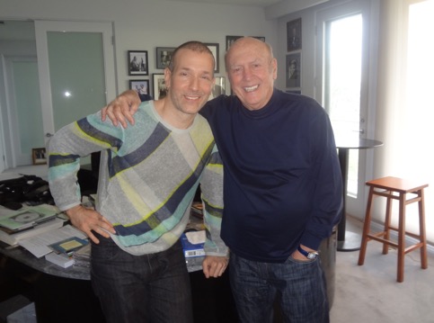 with Mike Stoller, Los Angeles 2012